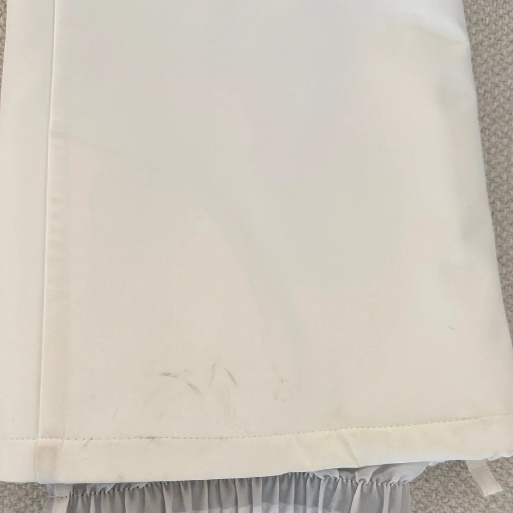 Roxy Ski Pants- White Flared - Picture 4 of 5